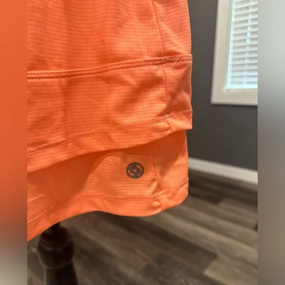 Lija Womens Athletic Dress Medium Coral NWOT Tennis Pickleball Athleisure Dress - Picture 2 of 7